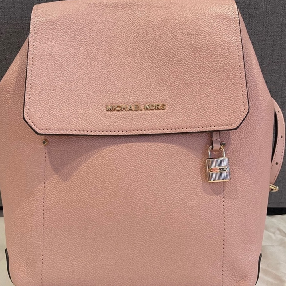 Michael Kors Pebbled Backpack